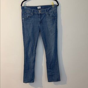 Hudson Jeans Women's Straight Leg Denim in Classic Blue